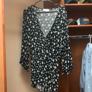 Long sleeve romper, size L